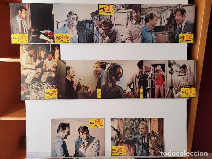 Cinema: La gran estafa. Walter Matthau, Joe Don Baker, Felicia Farr, Andrew Robinson. 10 FOTOCROMOS