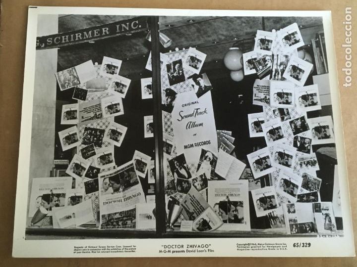 Cine: doctor zhivago foto original david lean omar sharif julie christie