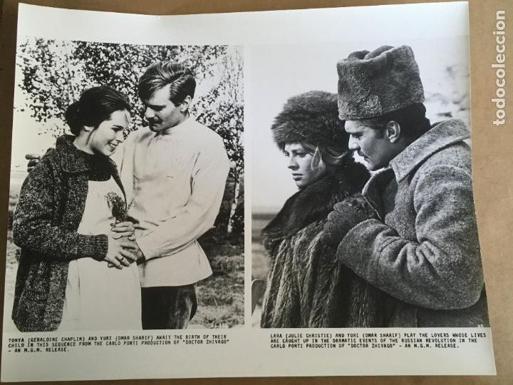 Cine: doctor zhivago foto original david lean omar sharif julie christie
