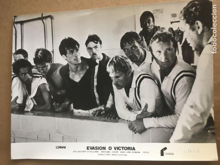 Cine: evasion o victoria sylvester stallone futbol y cine foto original estreno