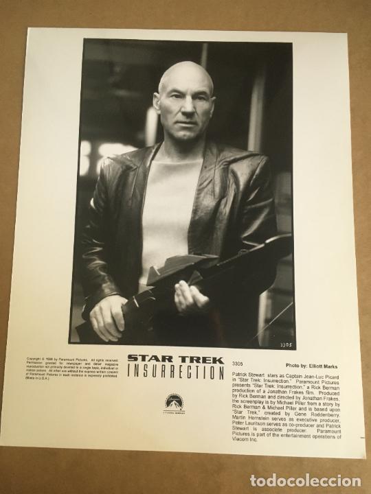 Cine: star trek insurrection patrick stewart foto original estreno