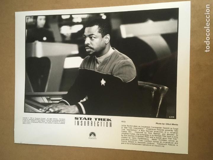 Cine: star trek insurrection foto original estreno