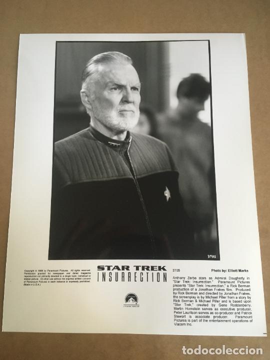 Cine: star trek insurrection anthony zerbe foto original estreno