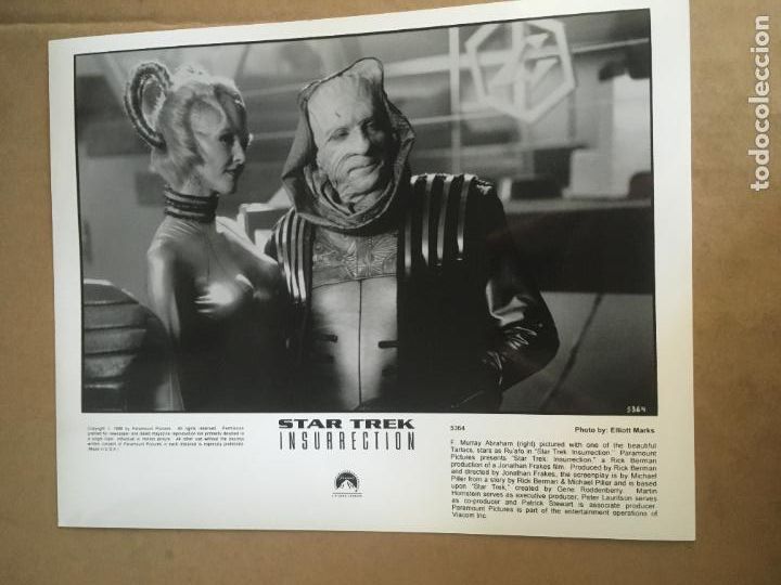 Cine: star trek insurrection foto original estreno