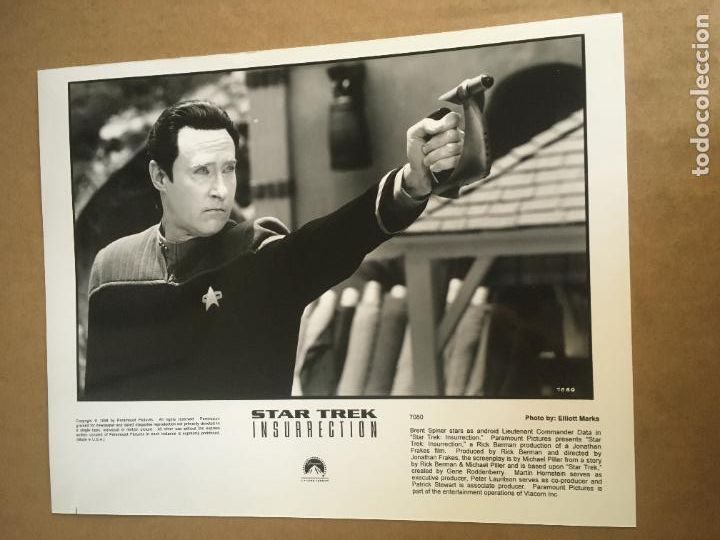 Cine: star trek insurrection foto original estreno