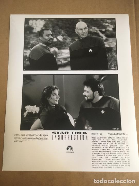 Cine: star trek insurrection foto original estreno