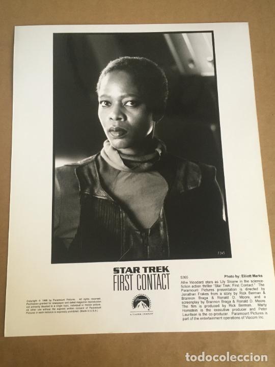 Cine: star trek first contact alfre woodard foto original estreno