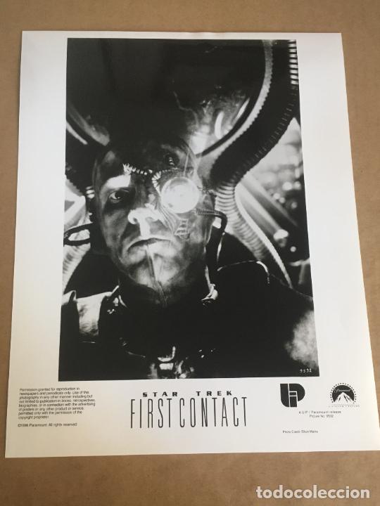 Cine: star trek first contact primer contacto foto original estreno