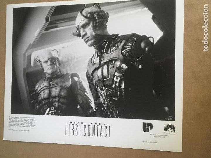 Cine: star trek first contact primer contacto foto original estreno