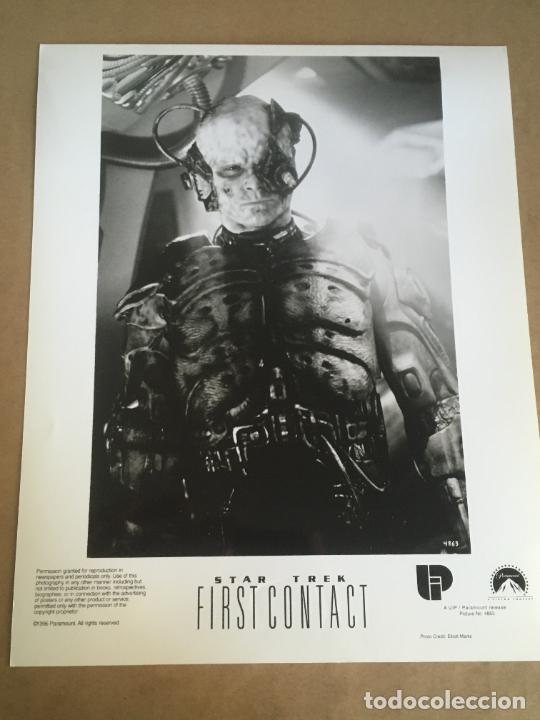 Cine: star trek first contact primer contacto foto original estreno