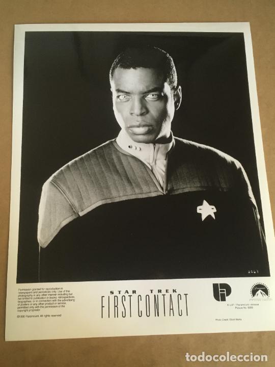 Cine: star trek first contact primer contacto foto original estreno