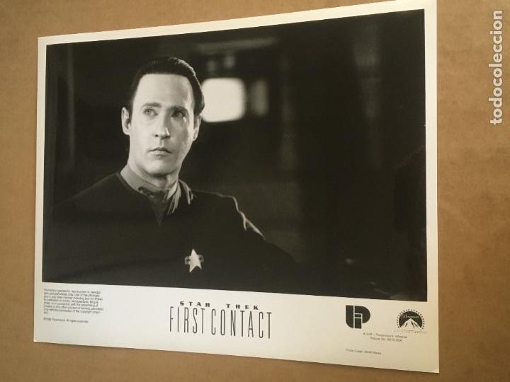 Cine: star trek first contact primer contacto foto original estreno