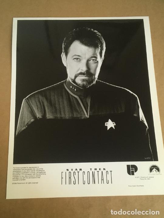 Cine: star trek first contact primer contacto foto original estreno
