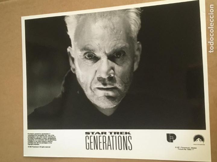 Cine: star trek generations la proxima generacion malcolm mcdowell foto original estreno