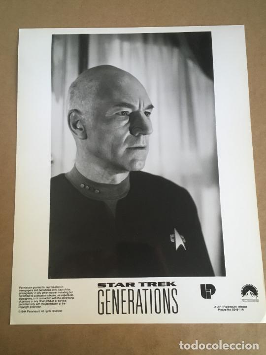 Cine: star trek generations la proxima generacion patrick stewart foto original estreno