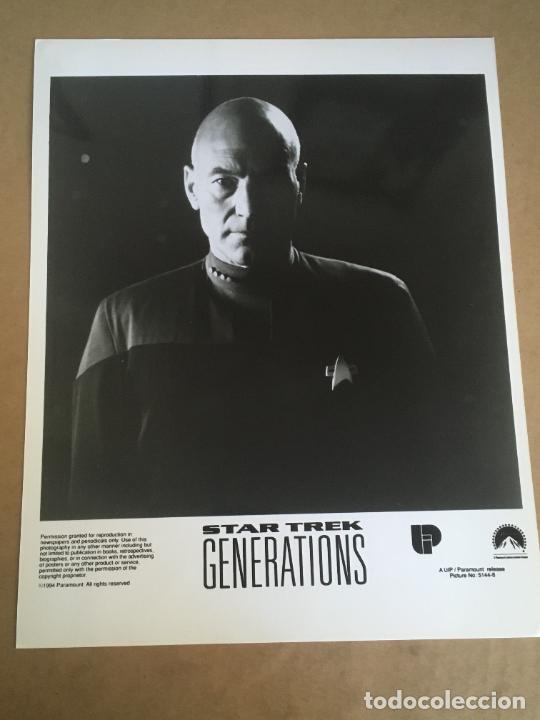 Cine: star trek generations la proxima generacion patrick stewart foto original estreno