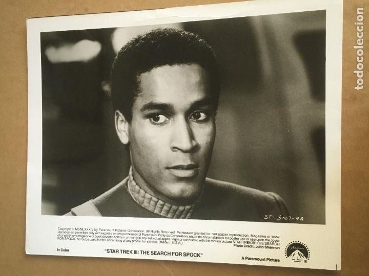 Cine: star trek III 3 en busca de spock foto original estreno
