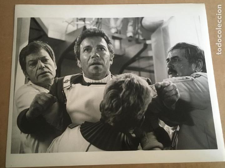Cine: star trek II 2 la ira de khan wrath kahn william shatner kirstie alley foto original estreno