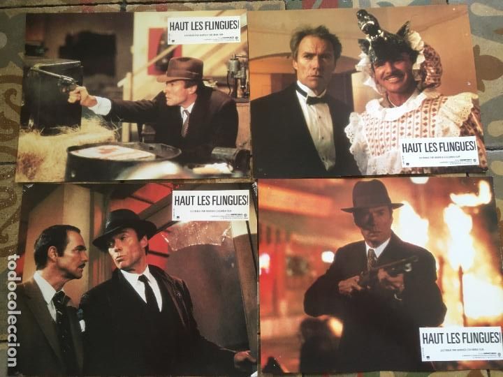 Cine: ciudad muy caliente city heat burt reynolds clint eastwood 4 fotocromos original estreno