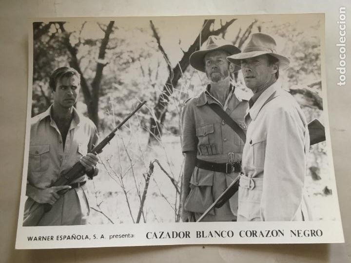 Cine: cazador blanco corazon negro clint eastwood foto original estreno