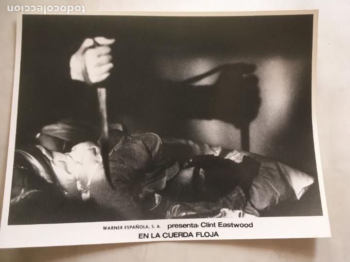 Cine: el la cuerda floja tightrope clint eastwood foto original estreno