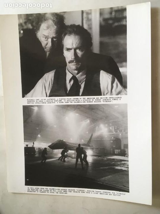 Cine: firefox el arma definitiva clint eastwood foto original estreno