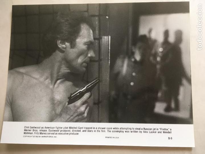 Cine: firefox el arma definitiva clint eastwood foto original estreno