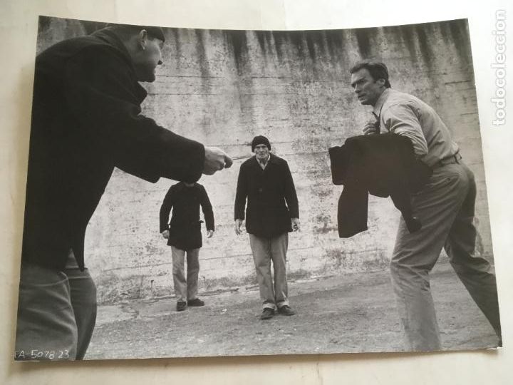 Cine: fuga de alcatraz escape from clint eastwood foto original estreno