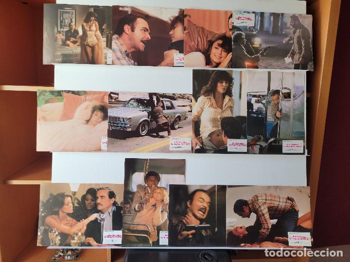 Cin&eacute;ma: La brigada de Sharky. Burt Reynolds, Vittorio Gassman. 12 FOTOCROMOS ORIGINALES