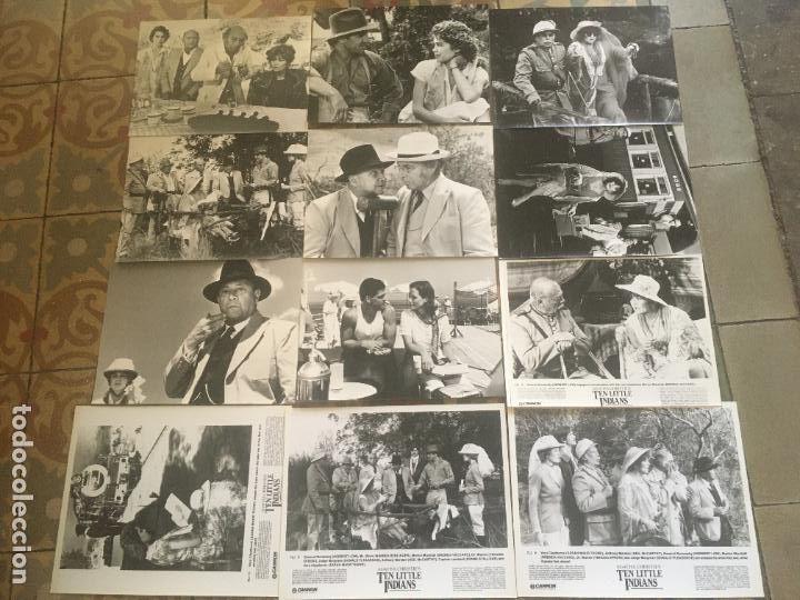 Cine: muerte en el safari ten little indians agatha christie 12 fotos original estreno