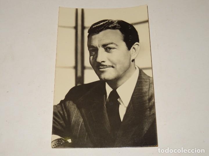 Cine: (M19) POSTAL CINE - ROBERT TAYLOR - SE&Ntilde;ALES DE USO NORMALES