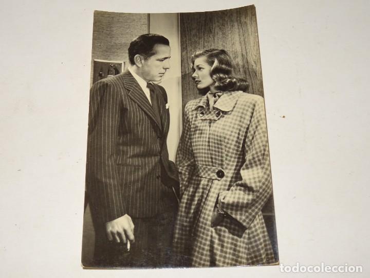 Cine: (M19) POSTAL CINE - 513 HUMPHREY BOGART - SE&Ntilde;ALES DE USO NORMALES