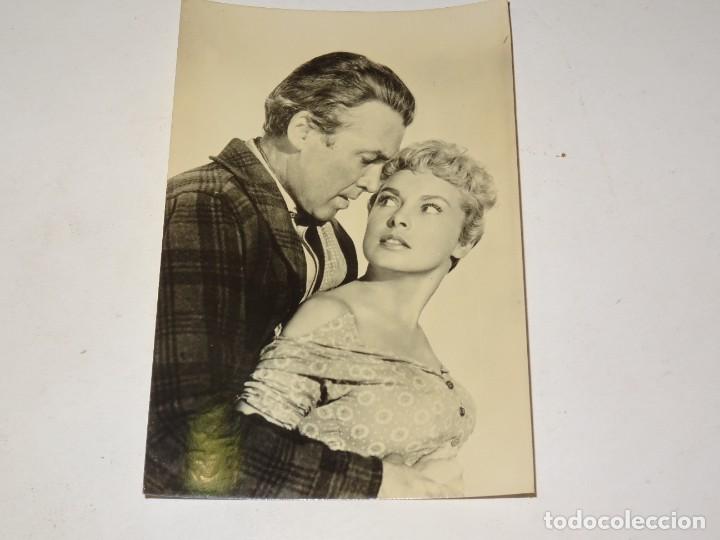 Cine: (M19) POSTAL CINE - SOBE - JANET LEIGH Y JAMES STEWART - SE&Ntilde;ALES DE USO NORMALES