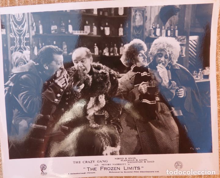 Cinema: FROZEN LIMITS English 8x10 stills '39 English Gold Rush cowboy western comedy!