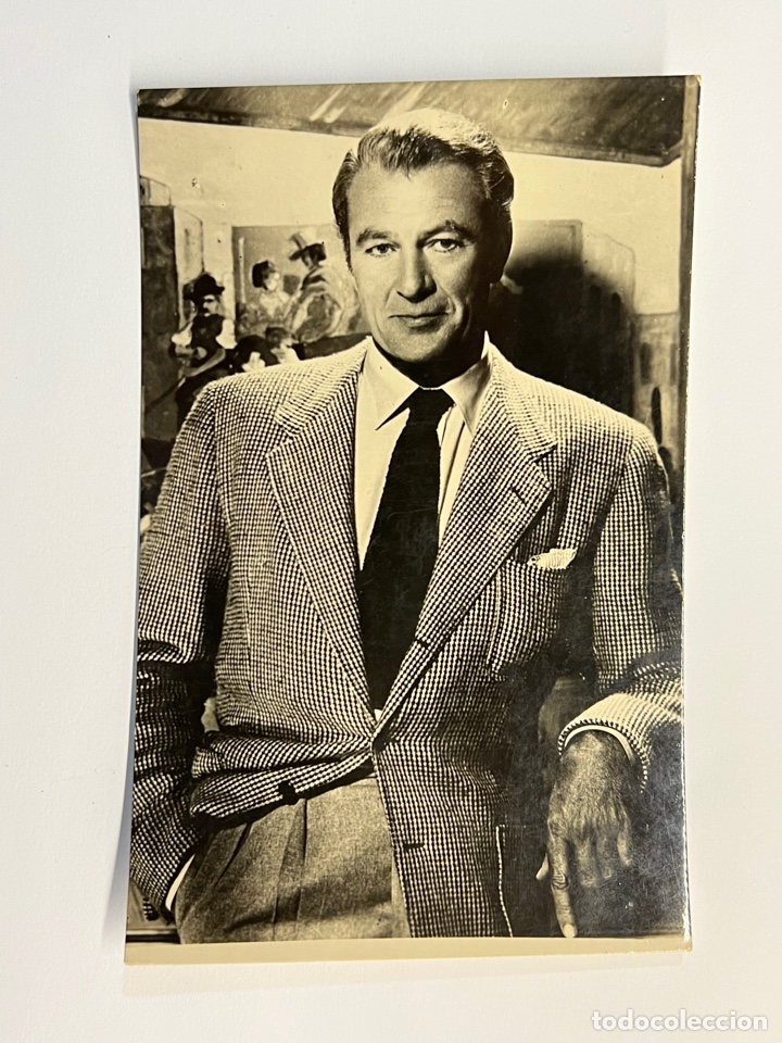 Cine: GARY COOPER. Postal Cinematogr&aacute;fica No.663, Ediciones DORY (h.1850?) C&iacute;rculada..
