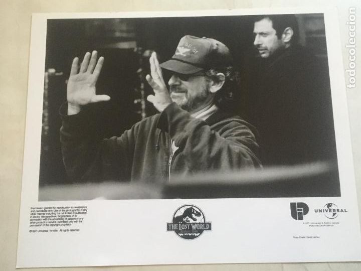 Cine: el mundo perdido jurassic park steven spielberg foto original estreno
