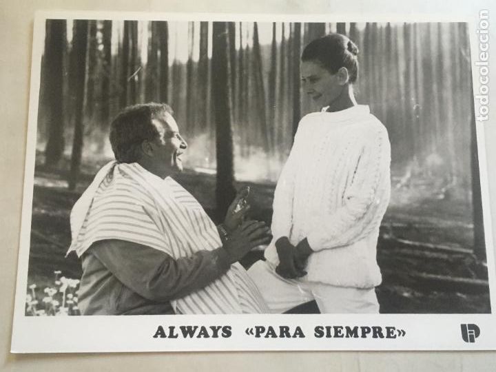 Cine: always para siempre ruchard dreyfuss audrey hepburn steven spielberg foto original estreno