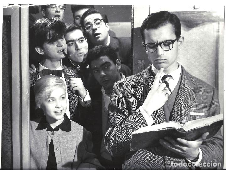 Cine: F32548 MARISOL JOSE MARIA TASSO HA LLEGADO UN ANGEL MARISOL FOTO ORIGINAL B/N ESPA&Ntilde;OLA