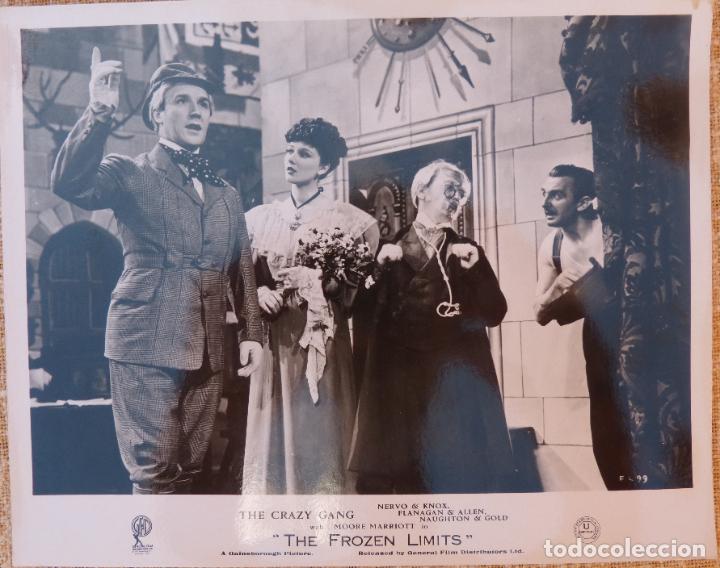 Cinema: FROZEN LIMITS English 8x10 stills 1939 English Gold Rush cowboy western