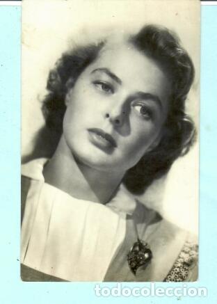 Kino: POSTAL DE ACTORES Y ACTRICES INGRID BERGMAN SIN CIRCULAR