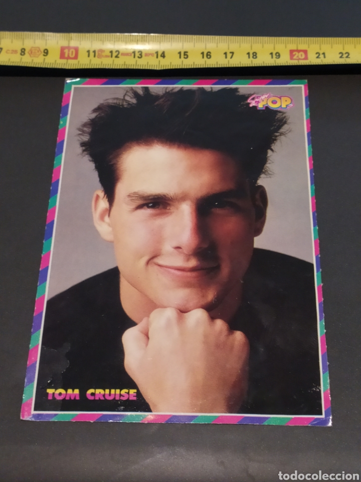 Cine: Tom Cruise - Super pop - P&oacute;ster postal adhesiva, sin pegar