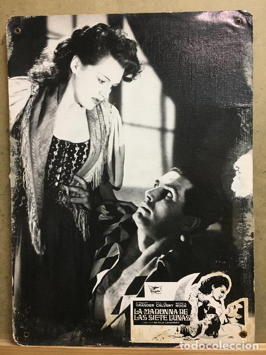 Cine: ABP28 LA MADONNA DE LAS SIETE LUNAS PHYLLIS CALVERT FOTOCROMO CARTON ORIGINAL ESPA&Ntilde;OL