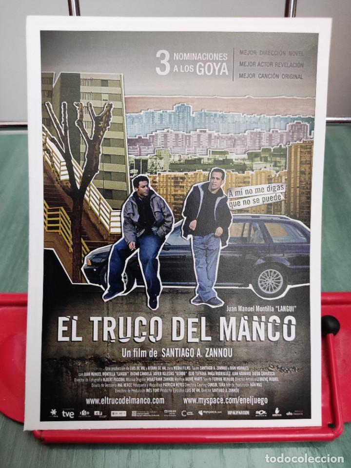 Cine: El truco del manco . Ficha revista Accion