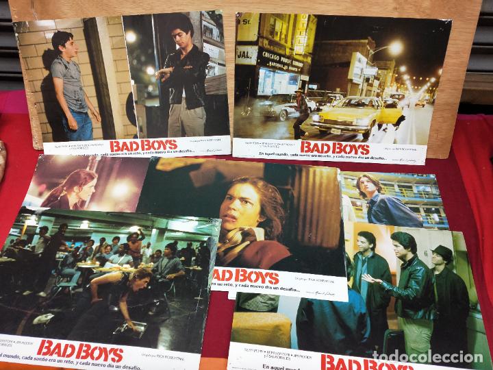 Cinema: BAD BOYS. SEAN PENN. 7 FOTOCROMOS 24 X 34 CM.