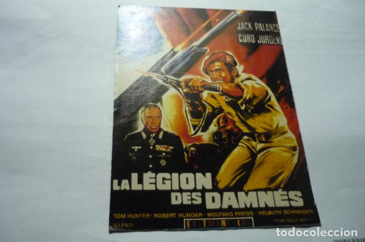 Cine: TARJETA LA LEGION DES DAMNES-JACK PALANCE