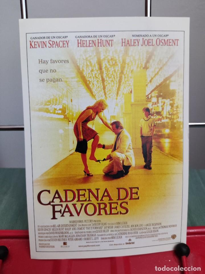 Kino: Cadena de favores . Ficha revista Accion