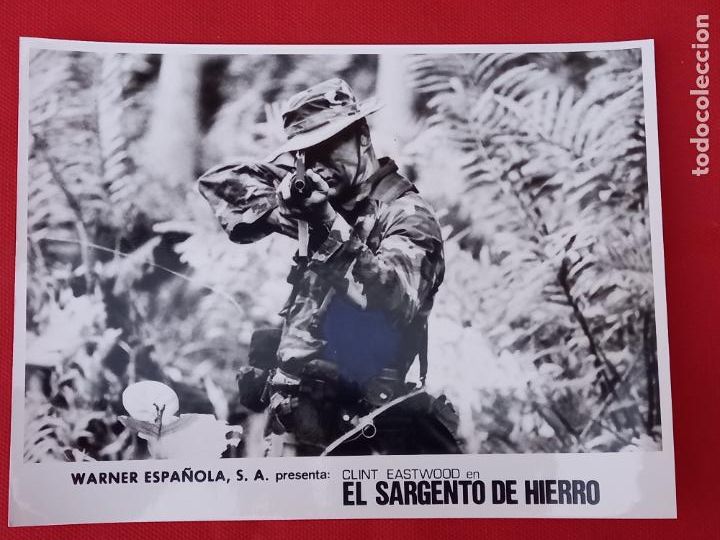 Cine: FOTOCROMO DE LA PELICULA: EL SARGENTO DE HIERRO.