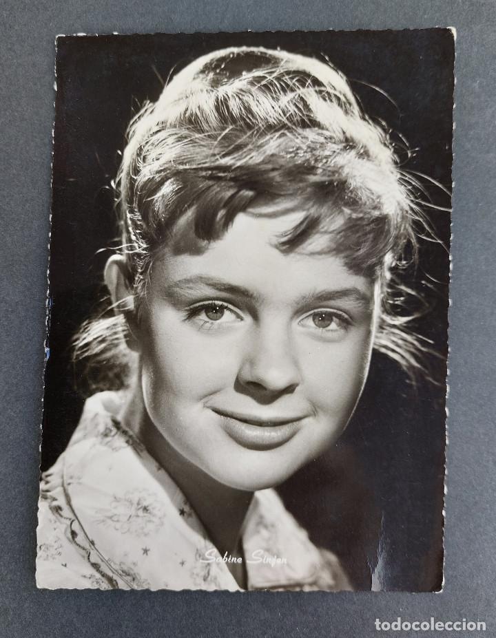 Cine: POSTAL - COLECCI&Oacute;N CINE - Sabine Sinjen- IRMA Foto Karte 1625