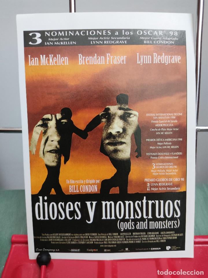 Cine: Dioses y monstruos . Ficha revista Accion