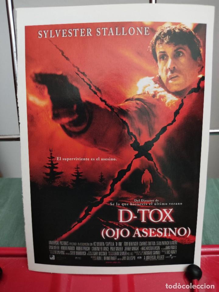 Kino: D-tox, ojo asesino . Ficha revista Accion